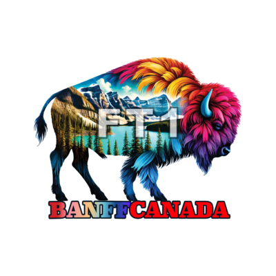 Sticker Banff Bison - Image 4