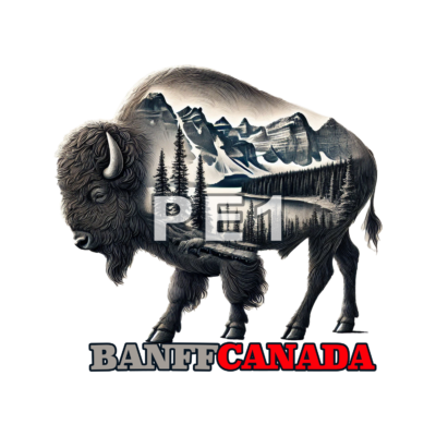 Sticker Banff Bison - Image 2