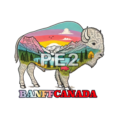 Sticker Banff Bison - Image 3